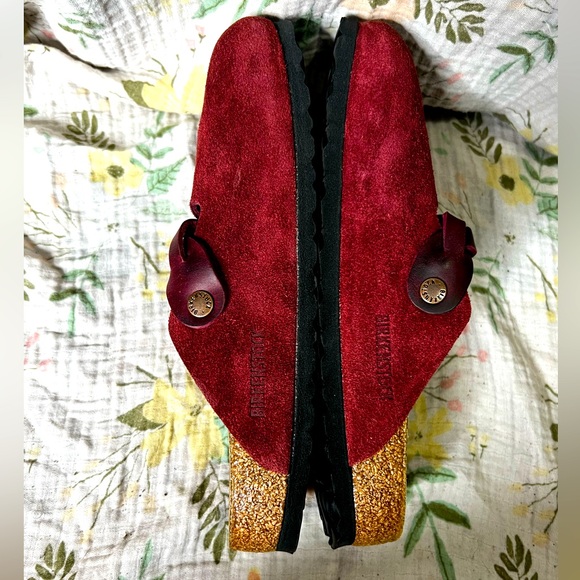 Birkenstock Boston Braided Zinfandel Suede Clogs Women’s EU 41 US 10/10.5 - Picture 4 of 5